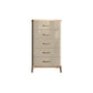Cómoda cómoda de almacenamiento de estilo moderno, cómoda de almacenamiento de madera maciza para dormitorio
