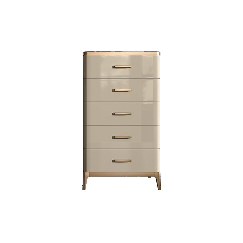 Cómoda cómoda de almacenamiento de estilo moderno, cómoda de almacenamiento de madera maciza para dormitorio