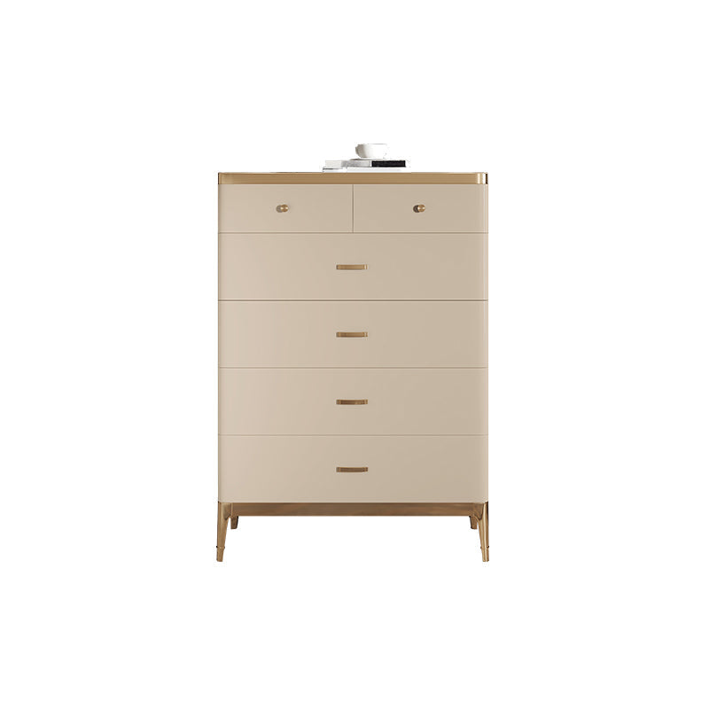Cómoda cómoda de almacenamiento de estilo moderno, cómoda de almacenamiento de madera maciza para dormitorio