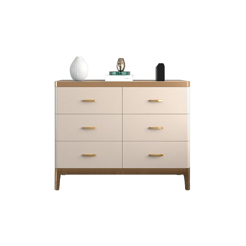 Cómoda cómoda de almacenamiento de estilo moderno, cómoda de almacenamiento de madera maciza para dormitorio