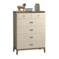 Cómoda cómoda de almacenamiento de estilo moderno, cómoda de almacenamiento de madera maciza para dormitorio