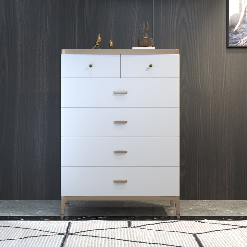 Cómoda cómoda de almacenamiento de estilo moderno, cómoda de almacenamiento de madera maciza para dormitorio