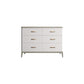 Cómoda cómoda de almacenamiento de estilo moderno, cómoda de almacenamiento de madera maciza para dormitorio