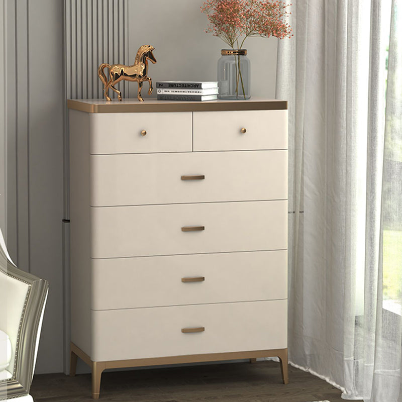 Cómoda cómoda de almacenamiento de estilo moderno, cómoda de almacenamiento de madera maciza para dormitorio