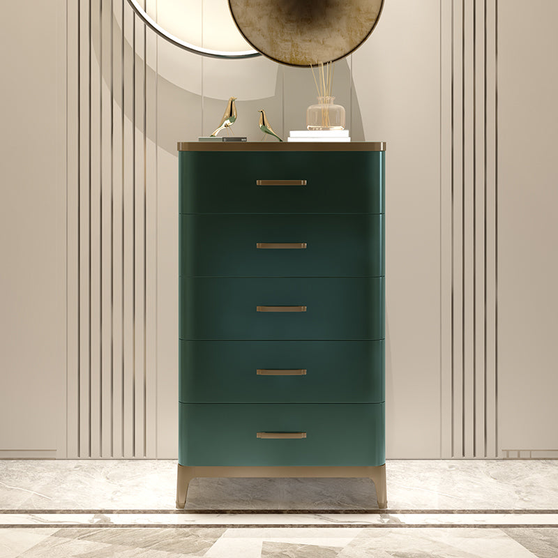 Cómoda cómoda de almacenamiento de estilo moderno, cómoda de almacenamiento de madera maciza para dormitorio
