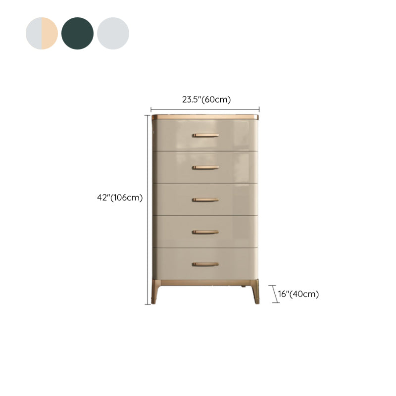 Cómoda cómoda de almacenamiento de estilo moderno, cómoda de almacenamiento de madera maciza para dormitorio