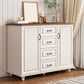 15.6-inch Width Contemporary Storage Chest Manufactured Wood Dresser Clearhalo 'Bedroom Furniture' 'Dressers & Chests' 'dressers_chests' 'furn' 'furn_dressers_chests' 'Furniture' 6589383