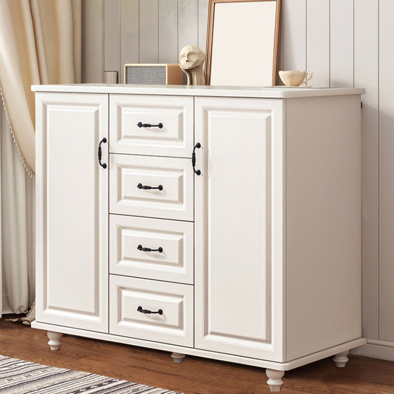 15.6-inch Width Contemporary Storage Chest Manufactured Wood Dresser White Clearhalo 'Bedroom Furniture' 'Dressers & Chests' 'dressers_chests' 'furn' 'furn_dressers_chests' 'Furniture' 6589384