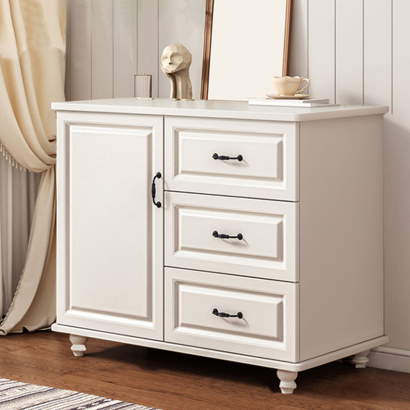 15.6-inch Width Contemporary Storage Chest Manufactured Wood Dresser 31"L x 16"W x 29"H White Clearhalo 'Bedroom Furniture' 'Dressers & Chests' 'dressers_chests' 'furn' 'furn_dressers_chests' 'Furniture' 6589389