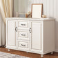 15.6-inch Width Contemporary Storage Chest Manufactured Wood Dresser White Clearhalo 'Bedroom Furniture' 'Dressers & Chests' 'dressers_chests' 'furn' 'furn_dressers_chests' 'Furniture' 6589390