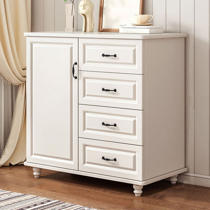 Commode de coffre de rangement en bois manufacturé de coffre de rangement moderne de largeur de 15,6 pouces
