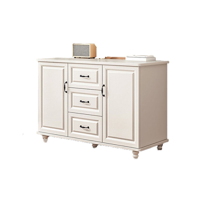 Commode de coffre de rangement en bois manufacturé de coffre de rangement moderne de largeur de 15,6 pouces