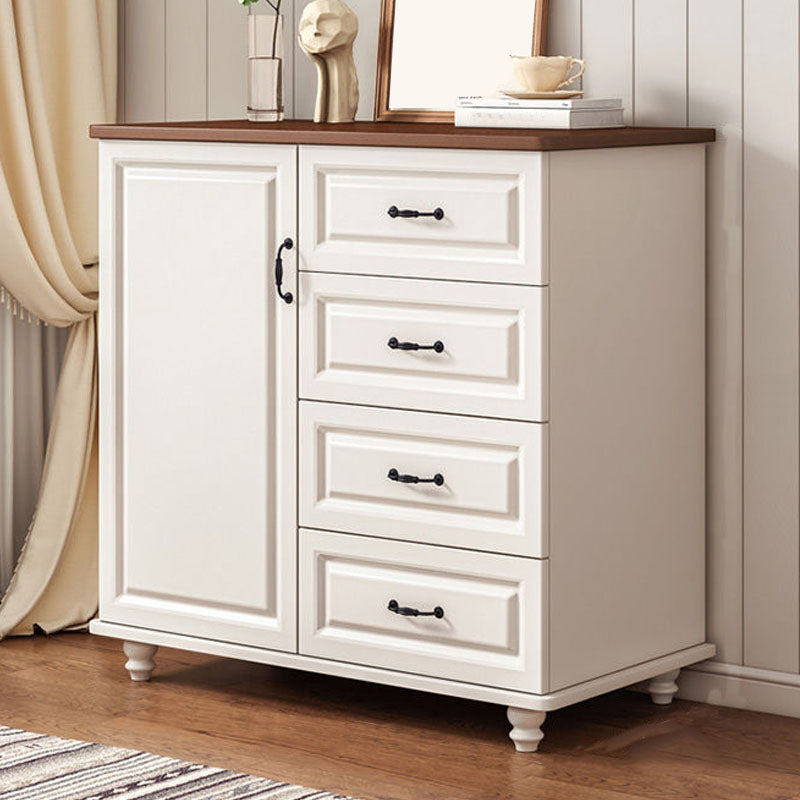 Commode de coffre de rangement en bois manufacturé de coffre de rangement moderne de largeur de 15,6 pouces