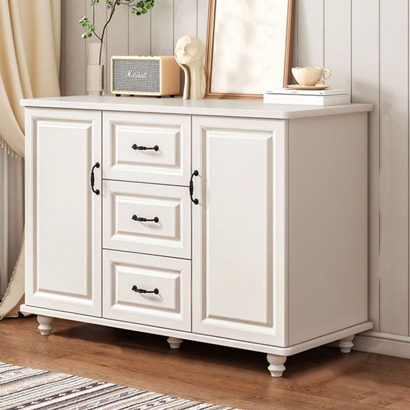 Commode de coffre de rangement en bois manufacturé de coffre de rangement moderne de largeur de 15,6 pouces