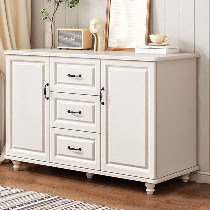 Commode de coffre de rangement en bois manufacturé de coffre de rangement moderne de largeur de 15,6 pouces