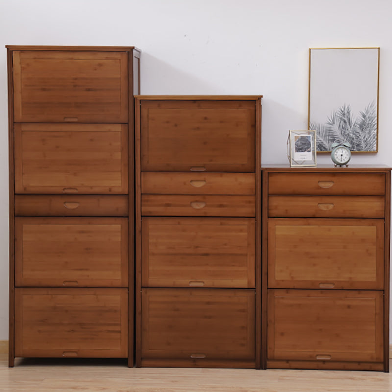 Cómoda de almacenamiento tradicional americana, cómoda de madera para el hogar