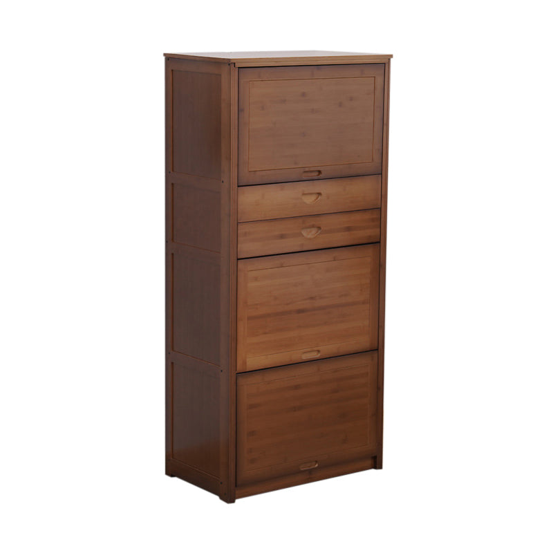 Cómoda de almacenamiento tradicional americana, cómoda de madera para el hogar