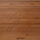 Cómoda de almacenamiento tradicional americana, cómoda de madera para el hogar