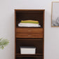 Cómoda de almacenamiento tradicional americana, cómoda de madera para el hogar