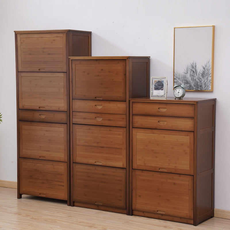 Cómoda de almacenamiento tradicional americana, cómoda de madera para el hogar