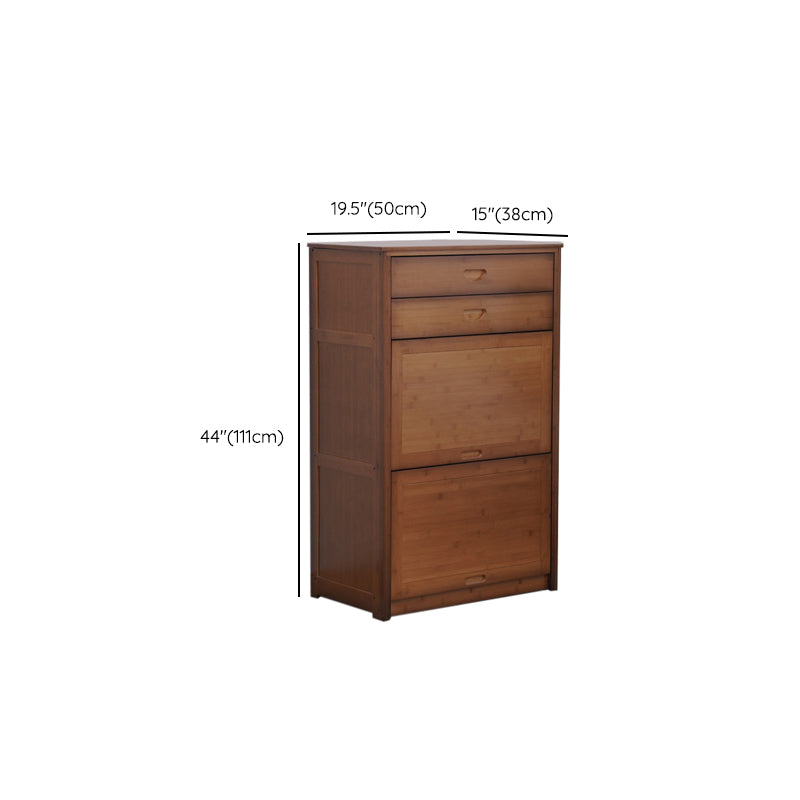 Cómoda de almacenamiento tradicional americana, cómoda de madera para el hogar