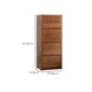 Cómoda de almacenamiento tradicional americana, cómoda de madera para el hogar