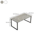 Stone Rectangular Writing Desk Modern 29.53" Tall Office Desk with Sled Base Clearhalo 'furn' 'furn_office_desk' 'Furniture' 'Office Desks' 'Office Furniture' 'office_desk' 6589872