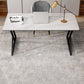 Stone Rectangular Office Desk Industrial 29.53" Tall Writing Desk 63"L x 31.5"W x 29.5"H White Clearhalo 'furn' 'furn_office_desk' 'Furniture' 'Office Desks' 'Office Furniture' 'office_desk' 6589880
