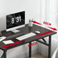 Industrial Folding Writing Desk Rectangular Wooden Computer Desk Clearhalo 'furn' 'furn_office_desk' 'Furniture' 'Office Desks' 'Office Furniture' 'office_desk' 6590067