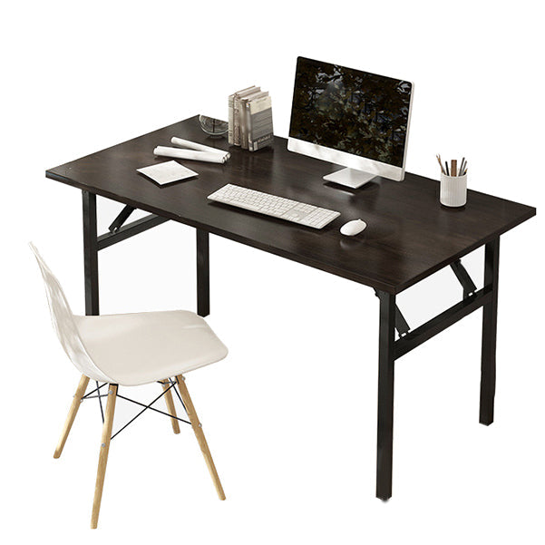 Industrial Folding Writing Desk Rectangular Wooden Computer Desk Clearhalo 'furn' 'furn_office_desk' 'Furniture' 'Office Desks' 'Office Furniture' 'office_desk' 6590071