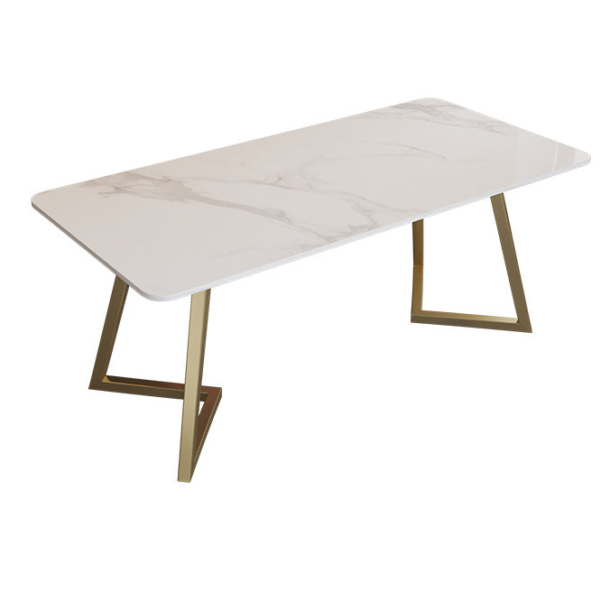 Oficina de 29.53 pulgadas de altura escritura de escritura de 1 estante de oficina con patas de metal