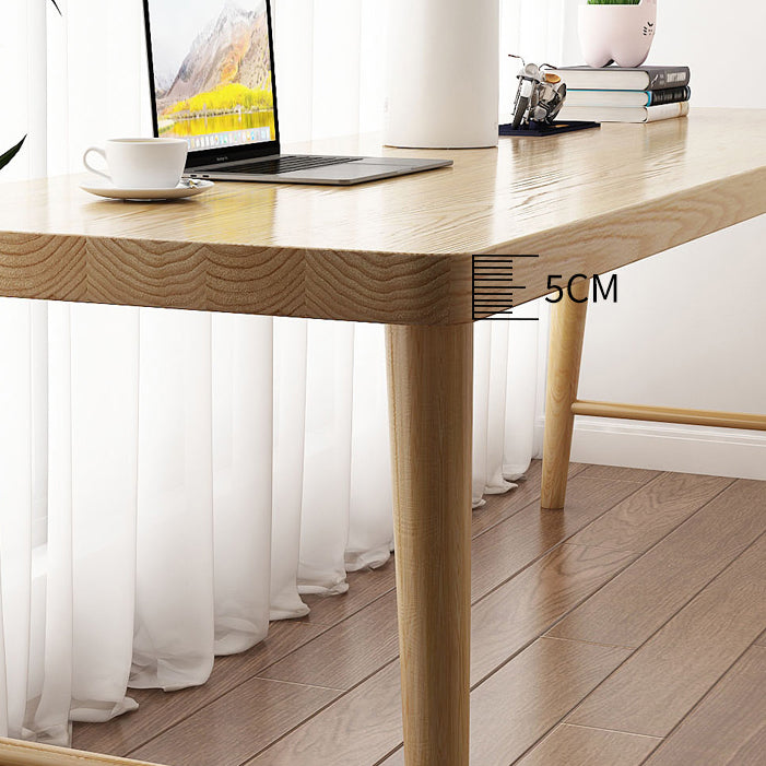 Scrivania da ufficio altezza contemporanea 29.53 "scrivania naturale