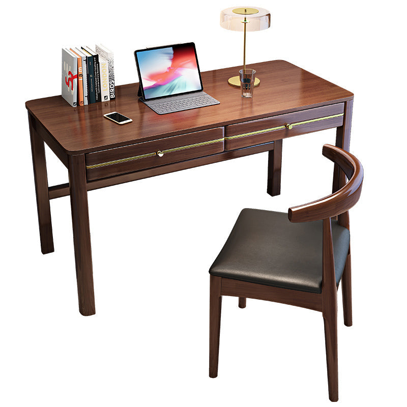 Modern Solid Wood Office Desk 29.53 "Descripción de escritura de alto para el hogar