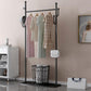 Gorgeous Coat Rack Solid Color Coat Hooks Basket Metal Coat Rack with Marble Bottom