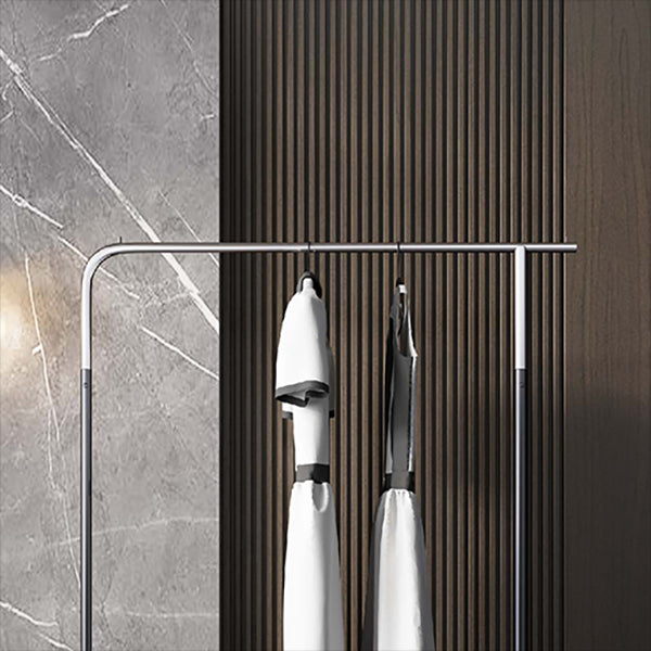 Contemporary Plain Clothes Hanger Free Standing Metal Coat Rack Clearhalo 'Entry & Mudroom Furniture' 'furn' 'furn_hall_tree_coat_racks' 'Furniture' 'Hall Trees & Coat Racks' 'hall_tree_coat_racks' 6590569