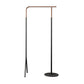 Contemporary Plain Clothes Hanger Free Standing Metal Coat Rack 25.6"L x 15"W x 59.1"H Pink Black Clearhalo 'Entry & Mudroom Furniture' 'furn' 'furn_hall_tree_coat_racks' 'Furniture' 'Hall Trees & Coat Racks' 'hall_tree_coat_racks' 6590585