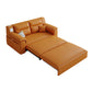 32" Wide Contemporary Futon Sofa Bed Orange Pillow Back Sleeper Sofa Clearhalo 'furn' 'furn_futons' 'Furniture' 'Futons & Daybeds' 'Futons' 'Living Room Furniture' 6590891