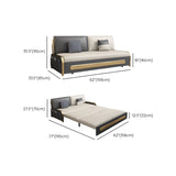 33 "幅のグラム布団ソファベッドホワイト布団スリーパーソファストレージ付き