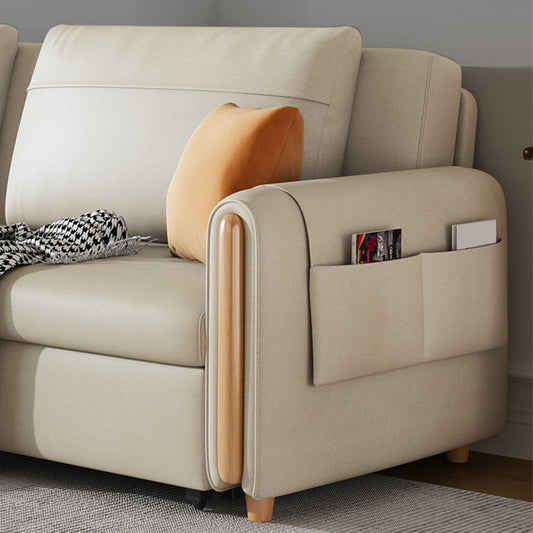 31 "divano futon ampio contemporaneo di divano per dormiente futon bianco con archiviazione