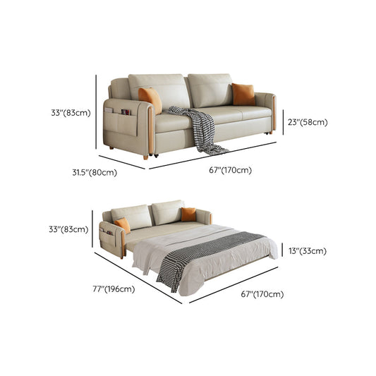 31 "divano futon ampio contemporaneo di divano per dormiente futon bianco con archiviazione