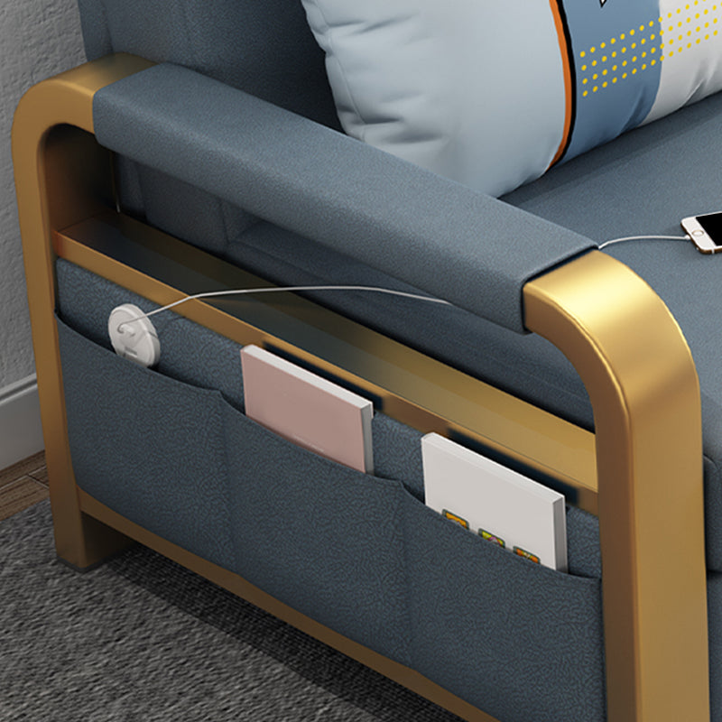 枕が含まれていました布団ソファベッドスクエアアームアーム布団スリーパーソファ