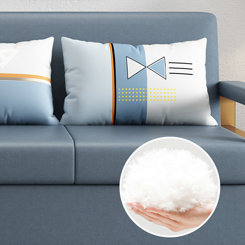 枕が含まれていました布団ソファベッドスクエアアームアーム布団スリーパーソファ