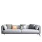 Pillow Top Arm Sofa with Pillows Seating Contemporary in Gray
