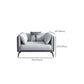 Pillow Top Arm Sofa with Pillows Seating Contemporary in Gray