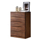 Mid-Century Modern Accent Chest with 5 Drawers Rectangle Chest Clearhalo 'Cabinets & Chests' 'cabinets_chests' 'furn' 'furn_cabinets_chests' 'Furniture' 'Living Room Furniture' 6591287