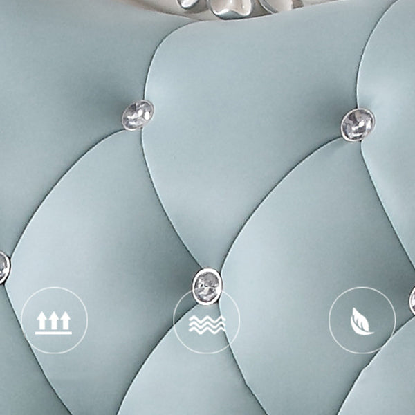 74" Wide French Country Sectional Sofa Leather Sleeper Sectional Clearhalo 'furn' 'furn_sectionals' 'Furniture' 'Living Room Furniture' 'Sectionals' 6591515