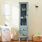 Mid-Century Modern Accent Cabinet Rectangle Cabinet with Storage Clearhalo 'Cabinets & Chests' 'cabinets_chests' 'furn' 'furn_cabinets_chests' 'Furniture' 'Living Room Furniture' 6591652