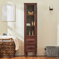 Mid-Century Modern Accent Cabinet Rectangle Cabinet with Storage Clearhalo 'Cabinets & Chests' 'cabinets_chests' 'furn' 'furn_cabinets_chests' 'Furniture' 'Living Room Furniture' 6591653