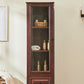 Mid-Century Modern Accent Cabinet Rectangle Cabinet with Storage Clearhalo 'Cabinets & Chests' 'cabinets_chests' 'furn' 'furn_cabinets_chests' 'Furniture' 'Living Room Furniture' 6591657