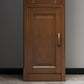 76.8" Tall Solid Wood Accent Cabinet Glass Paned 2 Doors Storage Cabinet Clearhalo 'Cabinets & Chests' 'cabinets_chests' 'furn' 'furn_cabinets_chests' 'Furniture' 'Living Room Furniture' 6591803